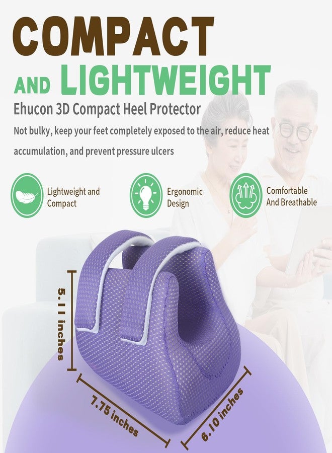 Ehucon 3D Heel Protectors for Pressure Sores,Ankle Elevation Pillow Foot Support Cushion for Bed Sores,Heel Cushions for Heel Pain Relief - Image 5